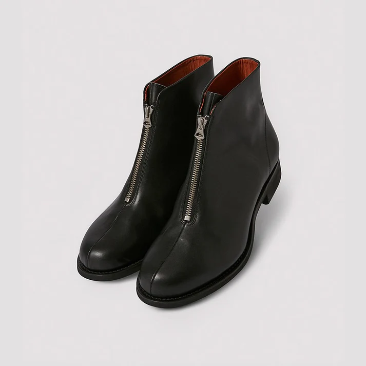 AVIATOR ZIP BOOTS MOUTON | www.darquer.fr