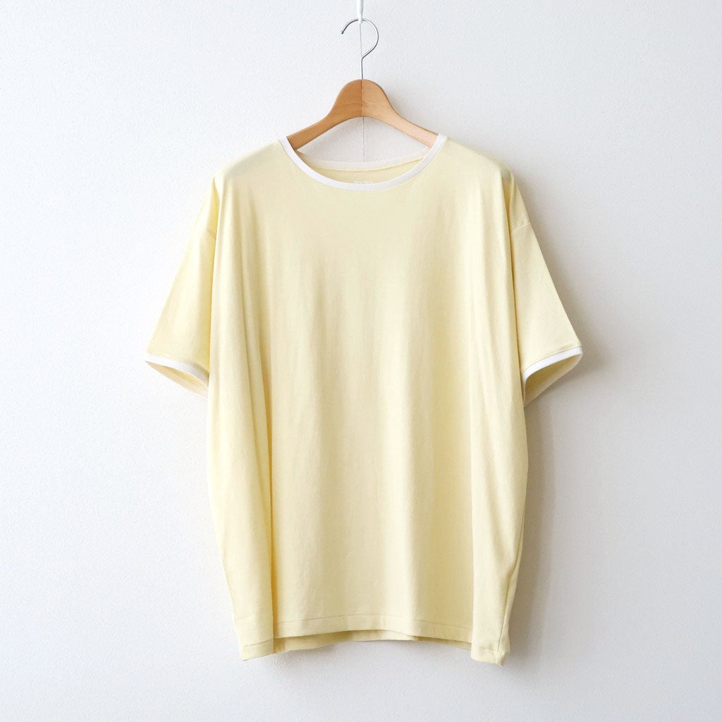PIMA MOKLODI RINGER TEE #YELLOW × WHITE [26S-BIS-CS61] - Diffusion