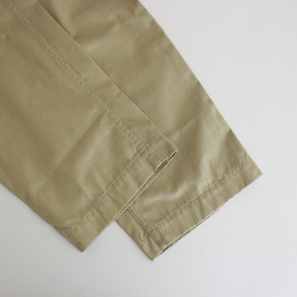 Wide Chino Pants #Khaki [SUCS401]