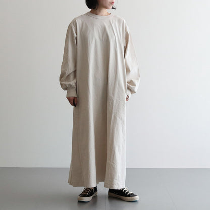 5.5oz Long Sleeve Dress #Ivory [NTW3402N]