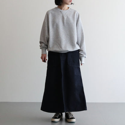 Denim Field Skirt #Indigo [NTW5419N]