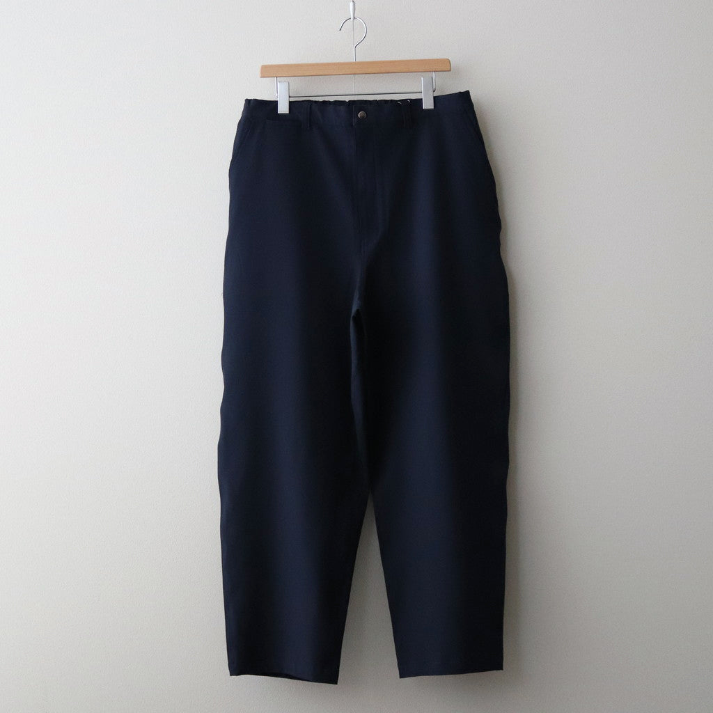 Stretch Twill Wide Tapered Field Pants #Midnight Navy [NT5359N]