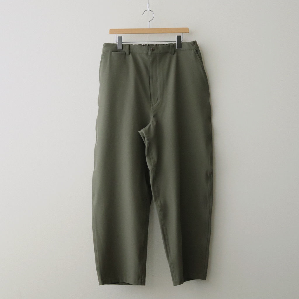 Stretch Twill Wide Tapered Field Pants #Olive [NT5359N]