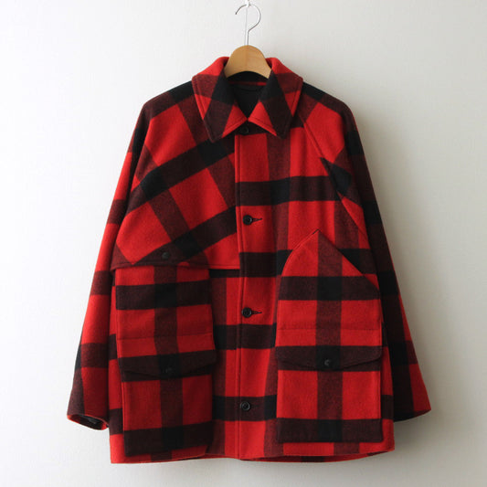 Buffalo Plaid Cruiser Jacket #Red×Black [BHS23F016BUFF]