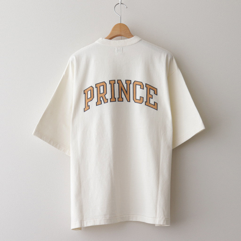 NOT-PRINCE 88/12 Print Tee WIDE #Ivory [bROOTS24S27C]