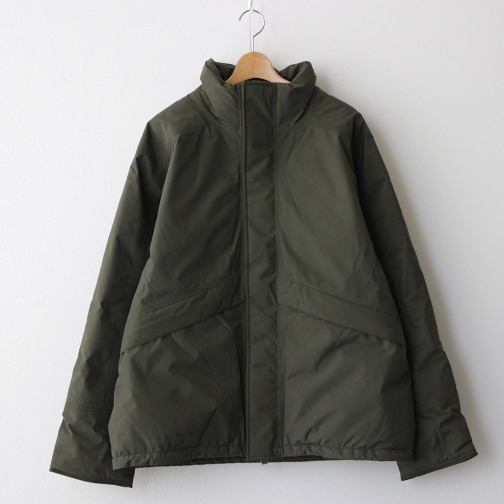 GORE-TEX SHORT DOWN JACKET KHAKI GREEN