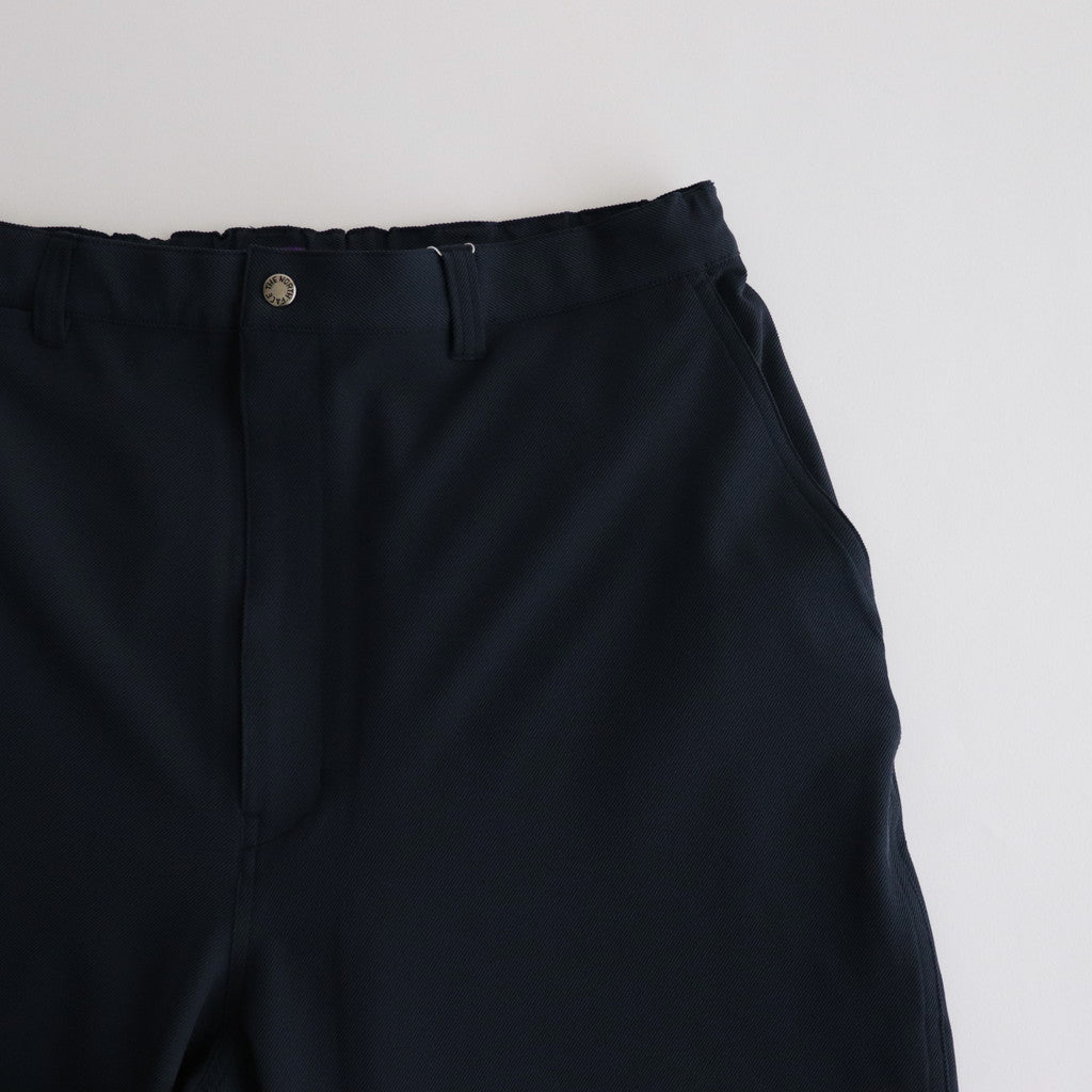 Stretch Twill Wide Tapered Field Pants #Midnight Navy [NT5359N]