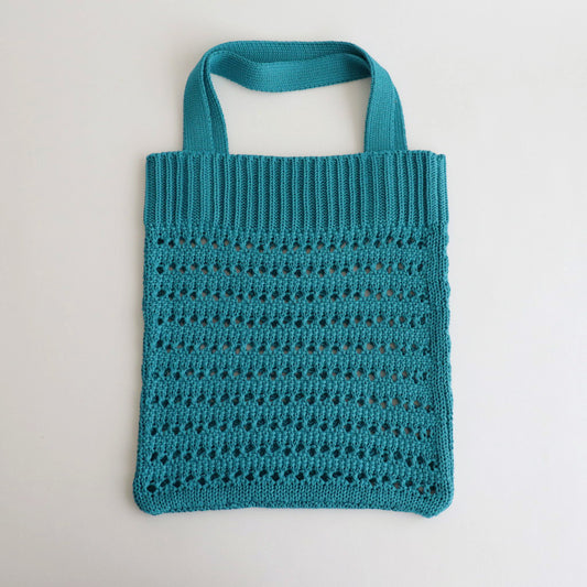 LOW GAUGE KNIT BAG #TURQUOISE [BN-24SI-003]