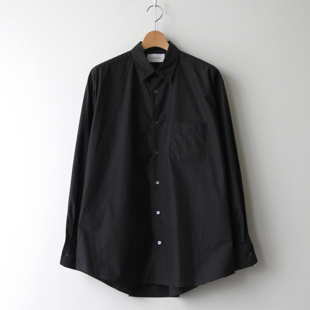 COMFORT FIT SHIRTS #BLACK [A23C-20SH01C] – Diffusion