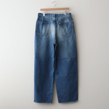 LOOSE STRAIGHT FIT JEANS #BLEACHED [M24B-10PT02C]