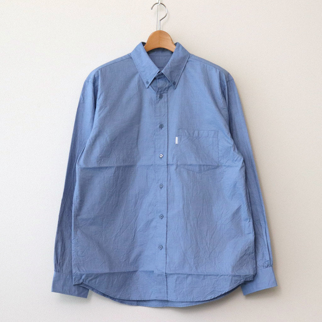 BUTTON DOWN SHIRT #BLUE [SH-BRKS-003] – Diffusion