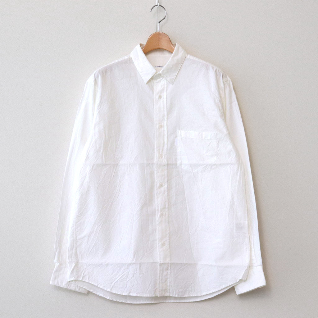 REGULAR COLLAR SHIRT #WHITE [SH-GMBT-003]