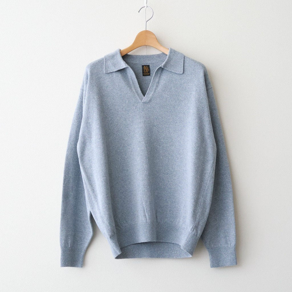 REVIVAL SILK SKIPPER #GRAYISH SAX [BN-26SM-043] - Diffusion 三重県