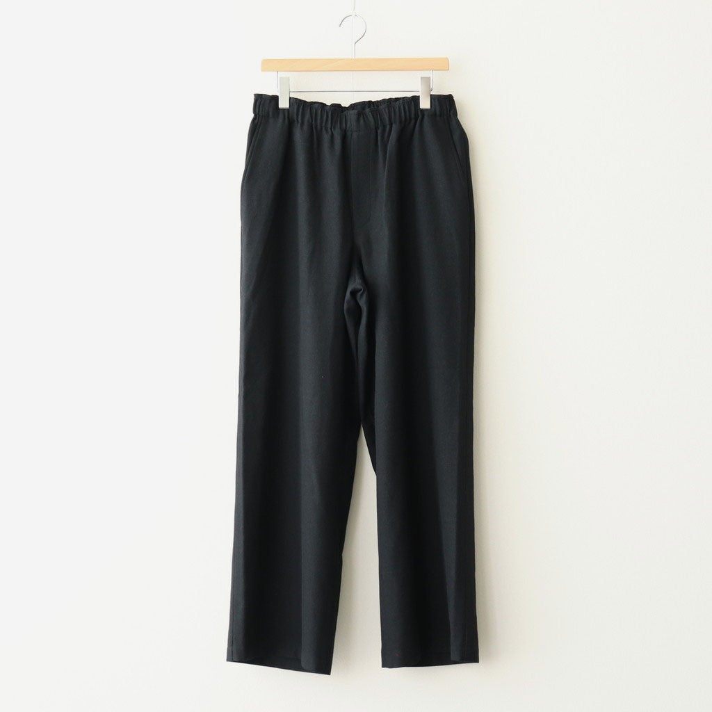 WIDE LEG EASY PANTS #CHAMBRAY BLACK [M25C12PT02C] – Diffusion