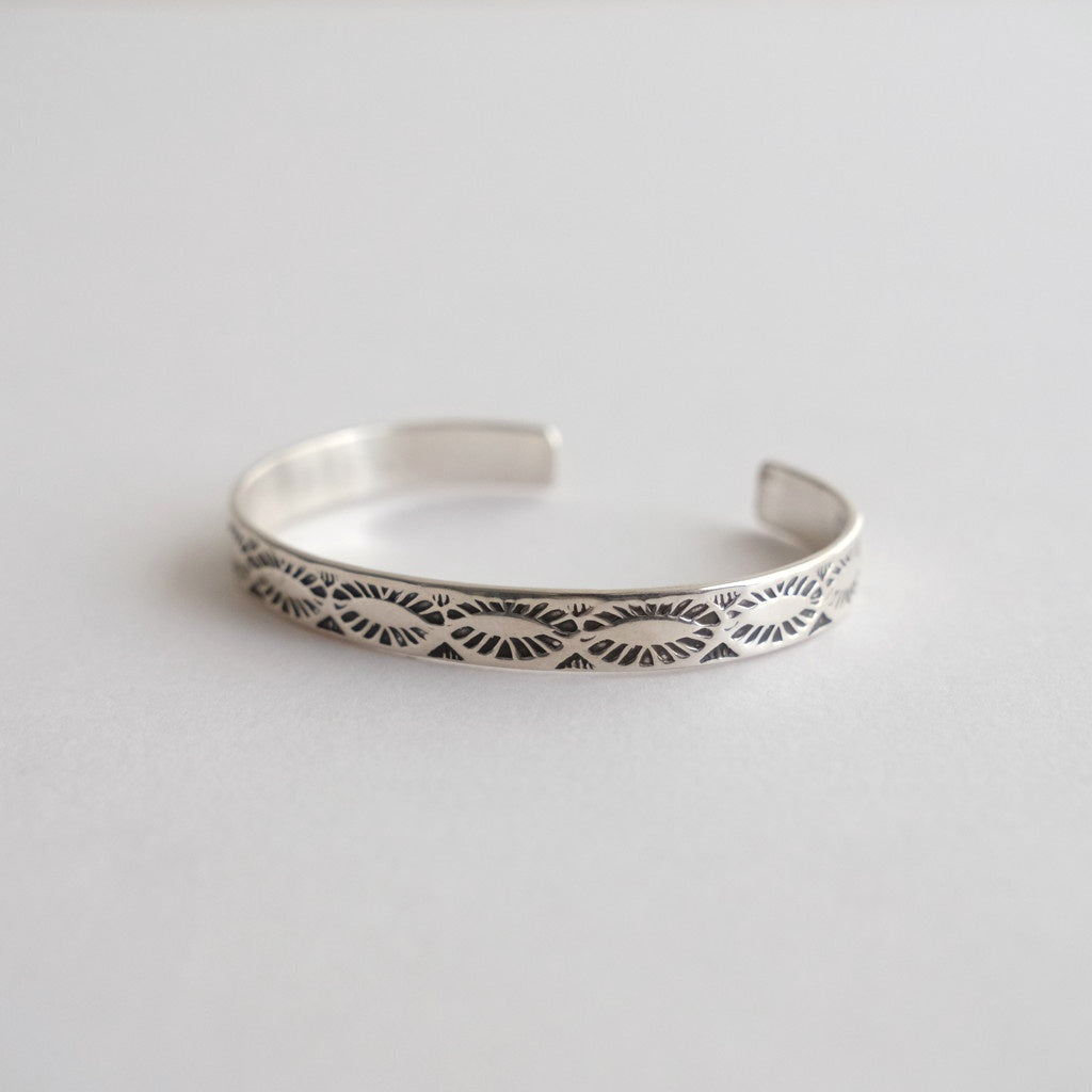 HENRY MARIANO スタンプバングル B #SILVER - Diffusion 三重県四日市