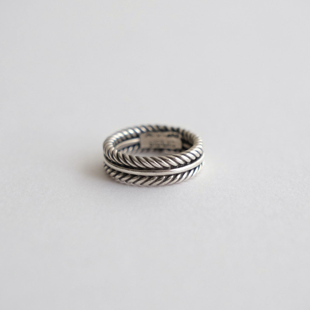 Steve Arviso スティーブアルビソ　ナローワイヤーリング STEVE ARVISO ナローワイヤーリング #SILVER - Diffusion 三重県四日市