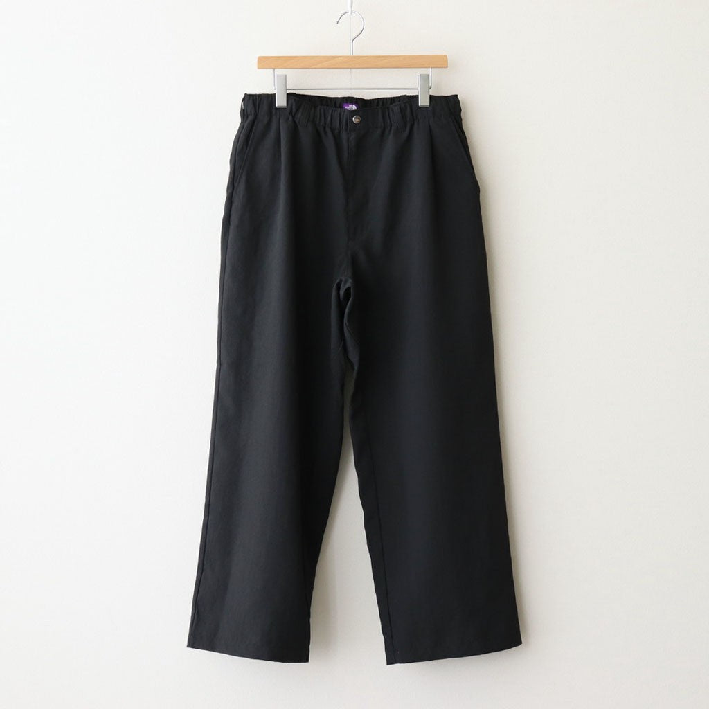 Field Slacks #Black [N25SC052] - Diffusion 三重県四日市市の