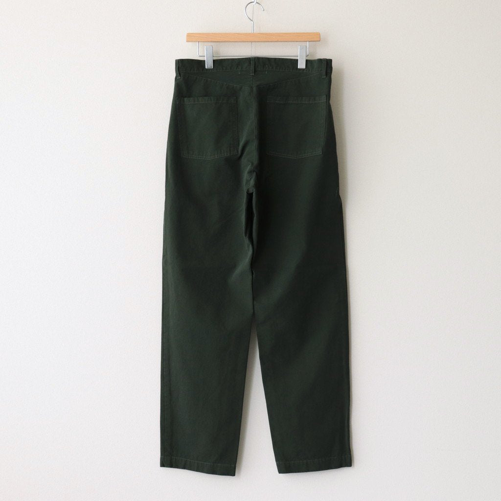 CLASSIC CHINO TROUSERS #OLIVE [6021-1402]