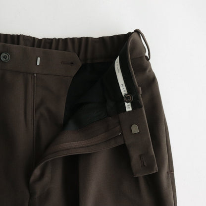 DOUBLE PLEATED TROUSERS #BROWN KHAKI [A23C-04PT02C]