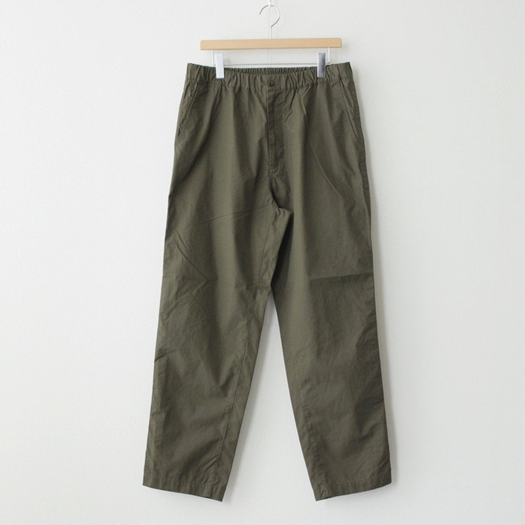 LIGHT EASY PANTS #KHAKI [SUCS312] _ nanamica | ナナミカ – Diffusion