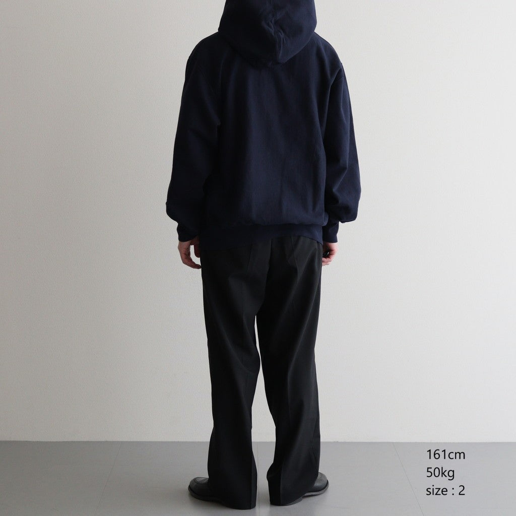 Thin-Sweat Separate-Pocket Hoodie P/O #DarkNavy [bROOTS25S20]