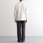 HEAVY WAFFLE TOP #IVORY [PMAU-CL01]