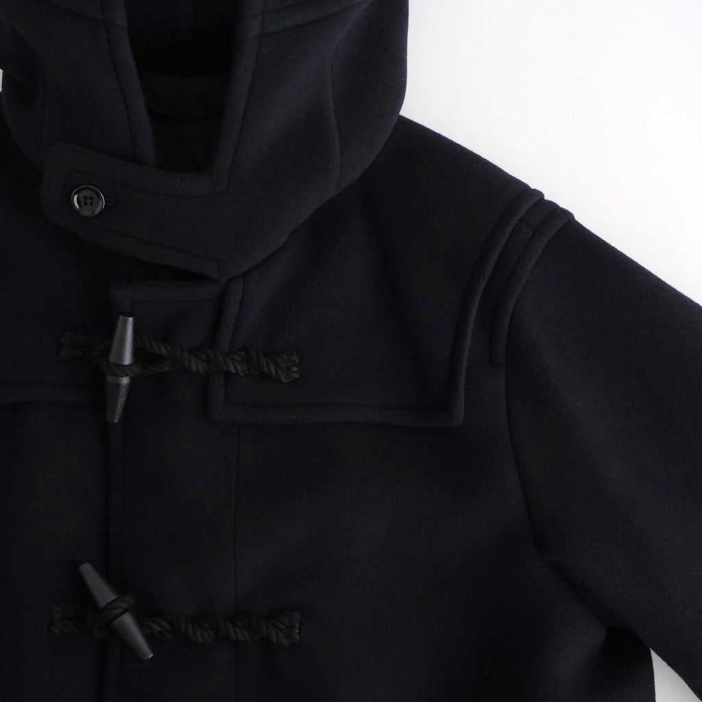 Wool Felton Duffle Coat #DarkNavy×Black-toggle [bROOTS25F2]