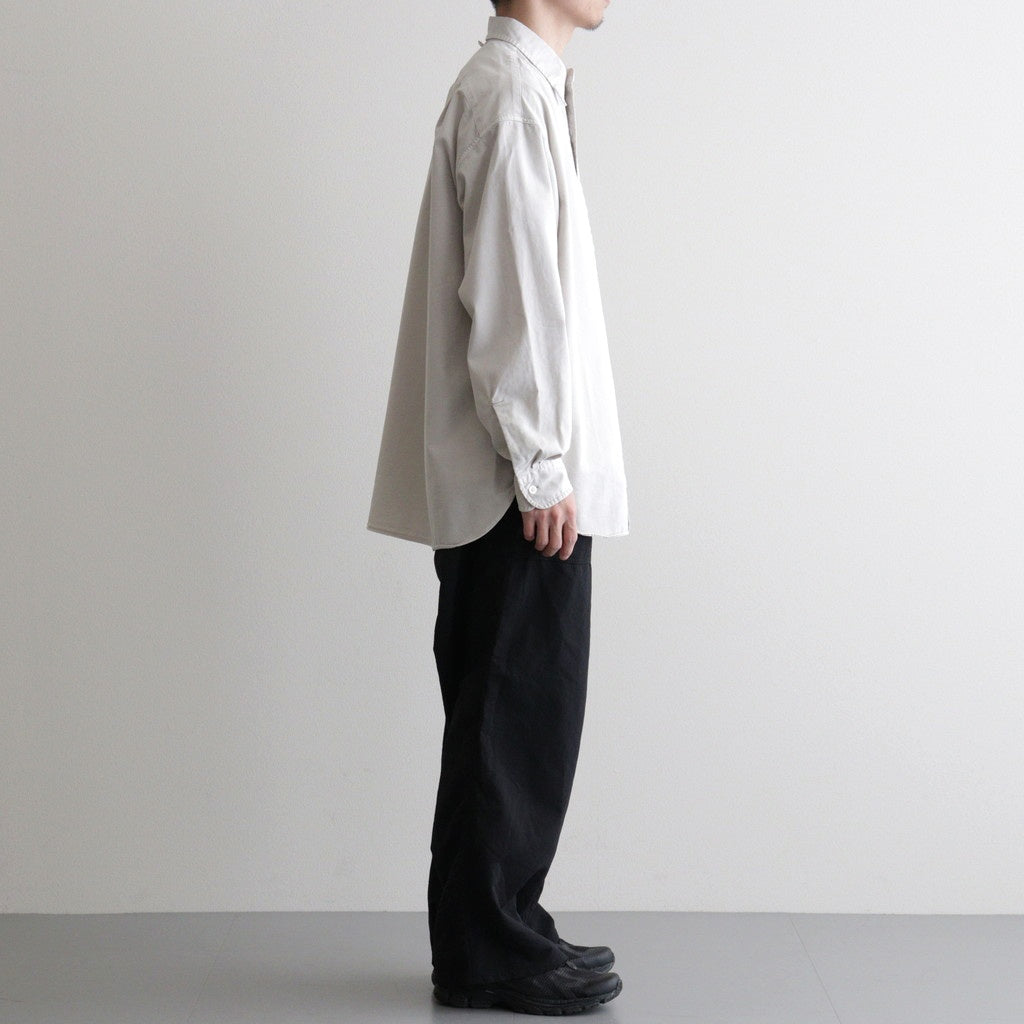 Garment Dyed Field Twill Shirt #Stone [N26SG034]