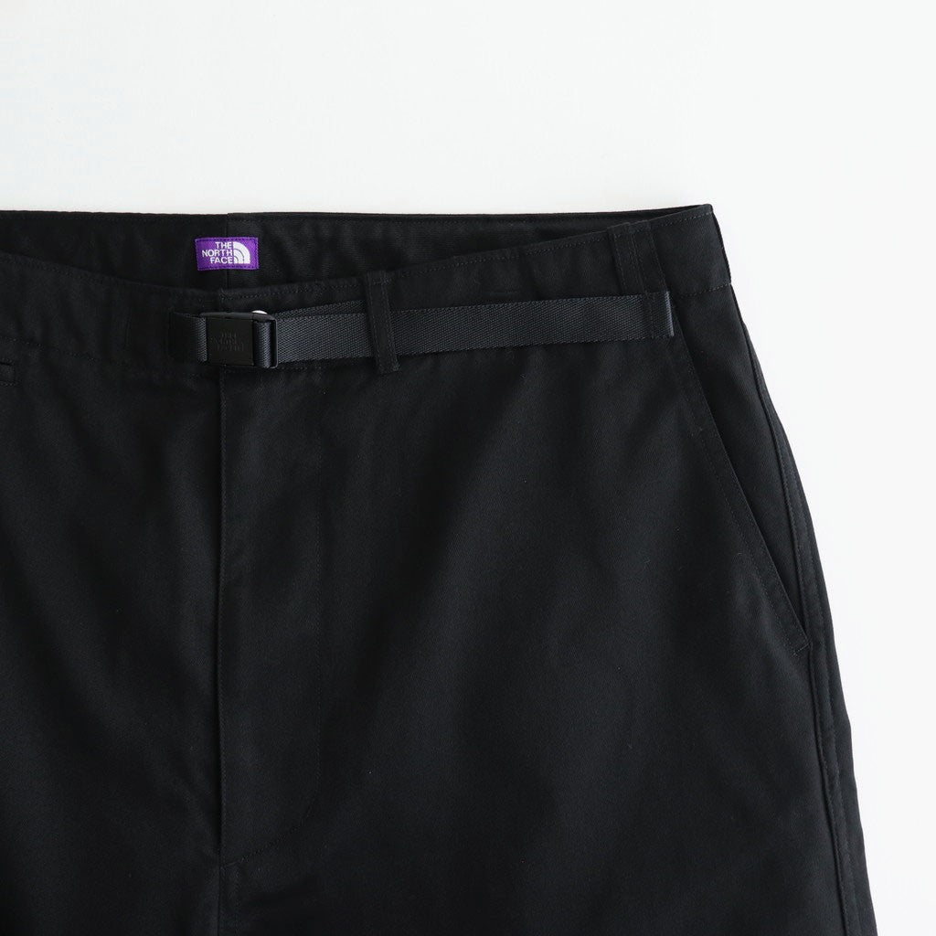 Chino Wide Straight Field Pants #Black [N25SC093]