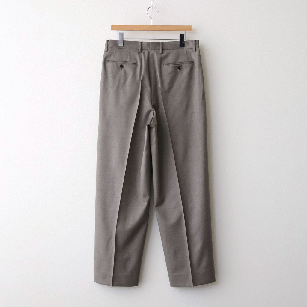 SUPER120'S CHAMBRAY WOOL 3TACK TR #050 MOCA [17061 40031]