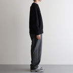 COCOON WIDE EASY PANTS #HERRINGBONE [M25C12PT03C]