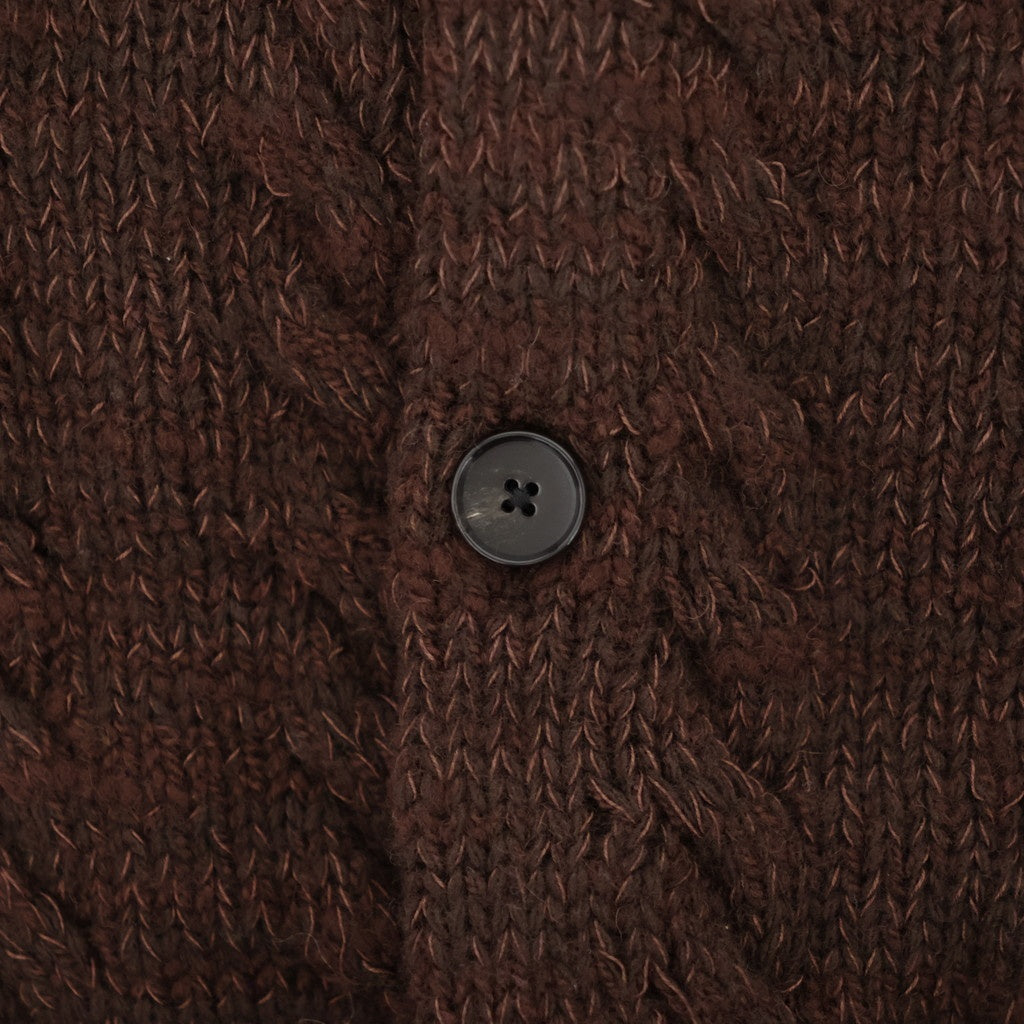 CABLE PATTERN GRANDPA CARDY #PORT [262OJ-KN01]