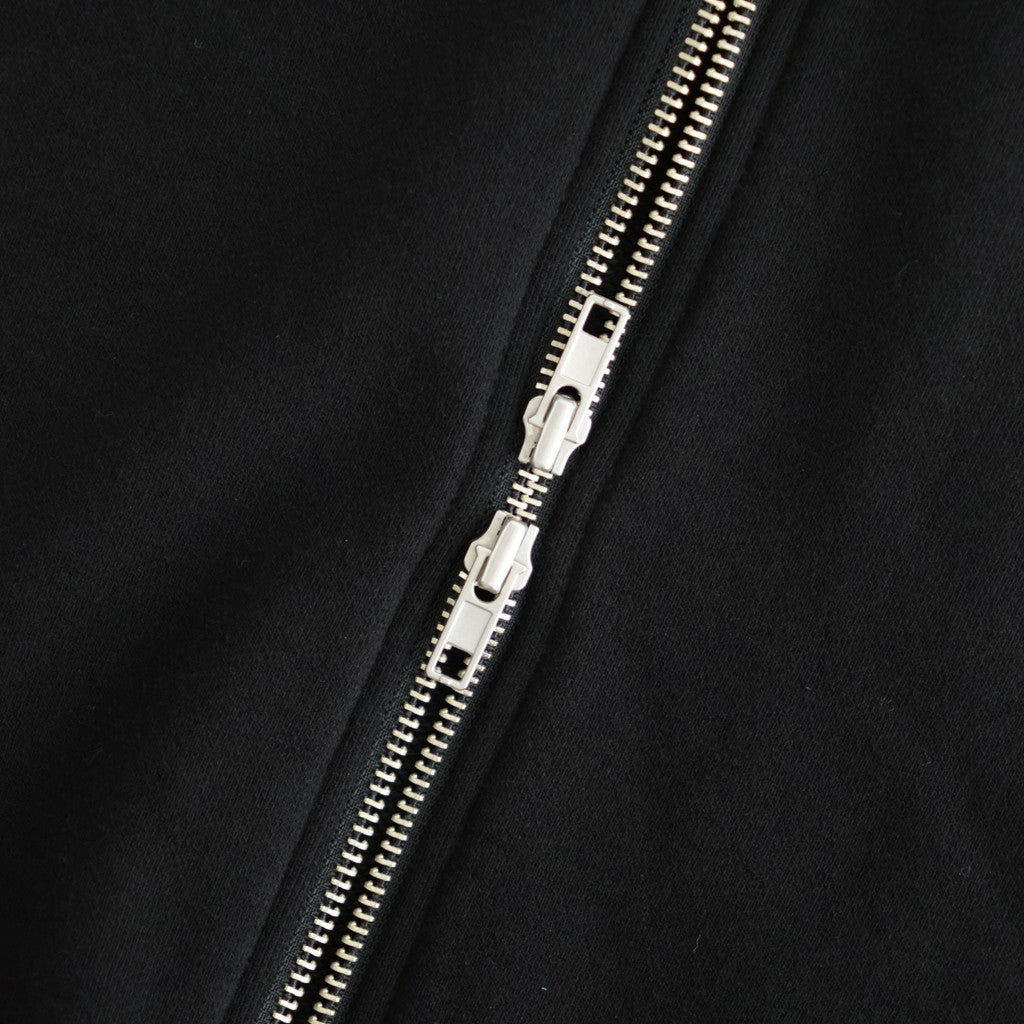 HIGH BULKY JUMBERCA URAKE ZIP UP BLOUSON #BLACK [BN-26FM-043]