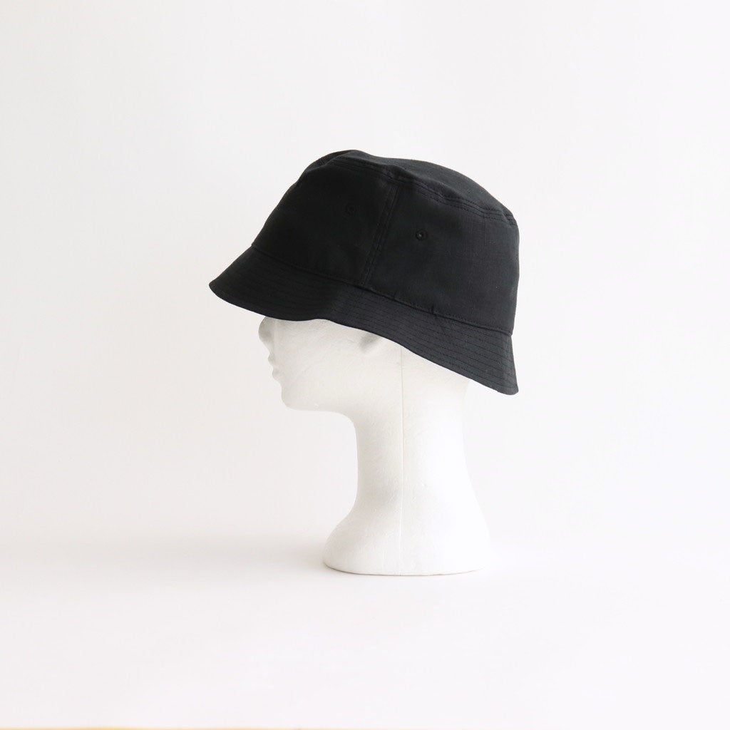 BUCKET HAT #BLACK [A25B05AC01A]