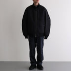 Insulation Varsity Jacket #Black [S24FY020]