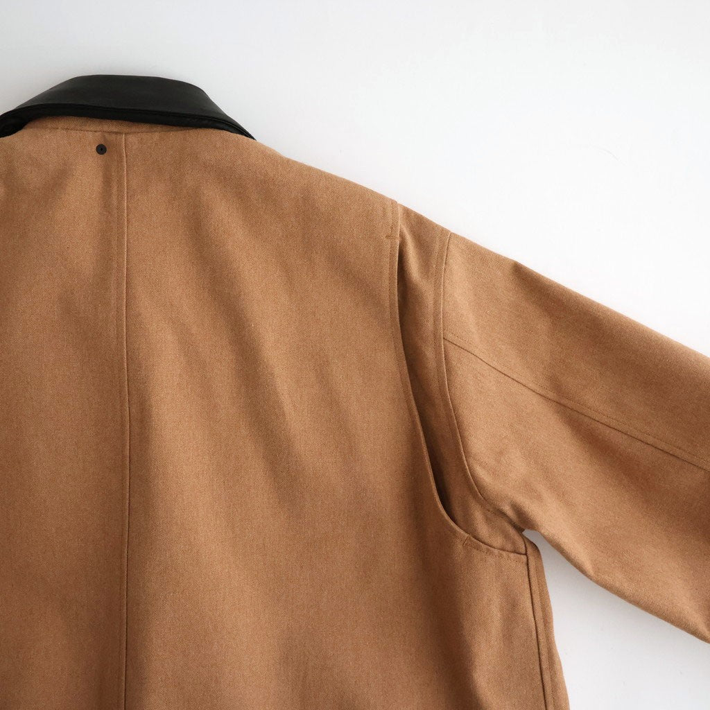 CHASSEUR JACKET #NATURAL BROWN [A26C08BL01C]