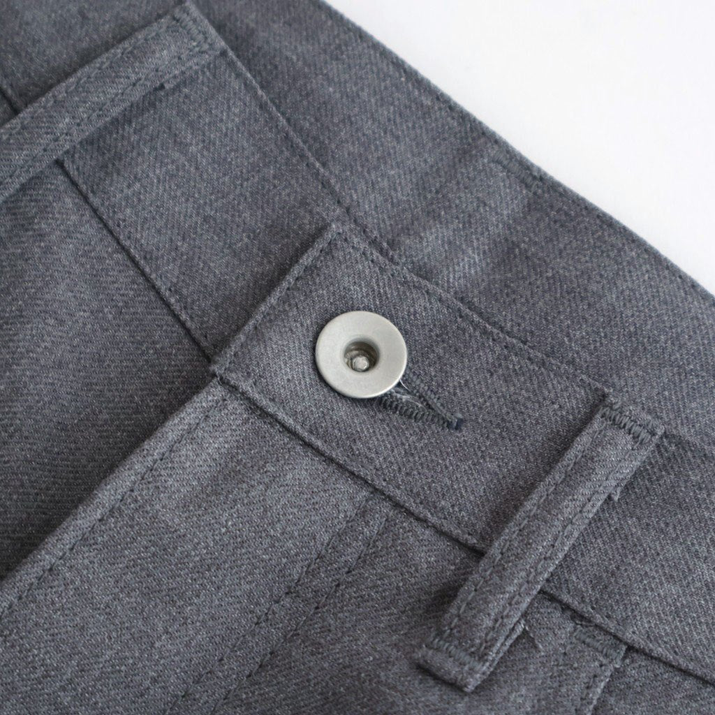 5-POCKETS TROUSERS #GRAY [M26A06PT02C]