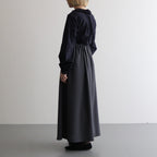 BOURRIENNE COTTON TYPEWRITER RUFFLE BL / NAMI #NAVY [16851 50110]