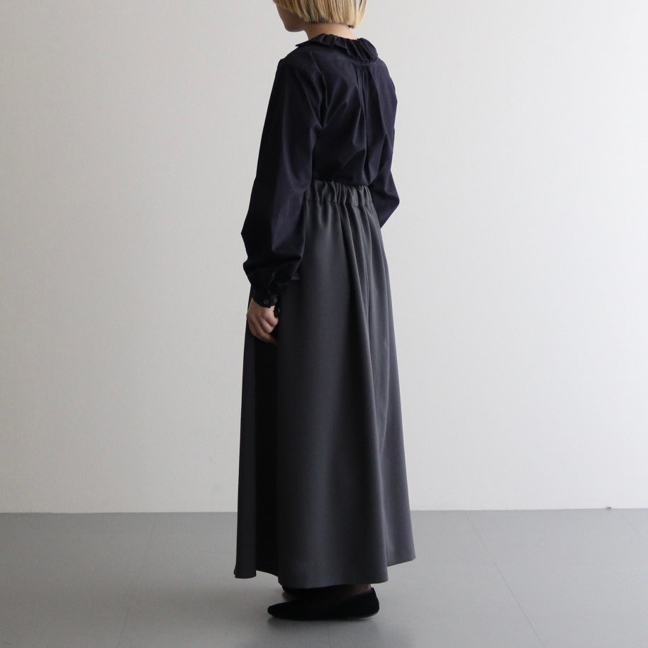 BOURRIENNE COTTON TYPEWRITER RUFFLE BL / NAMI #NAVY [16851 50110]