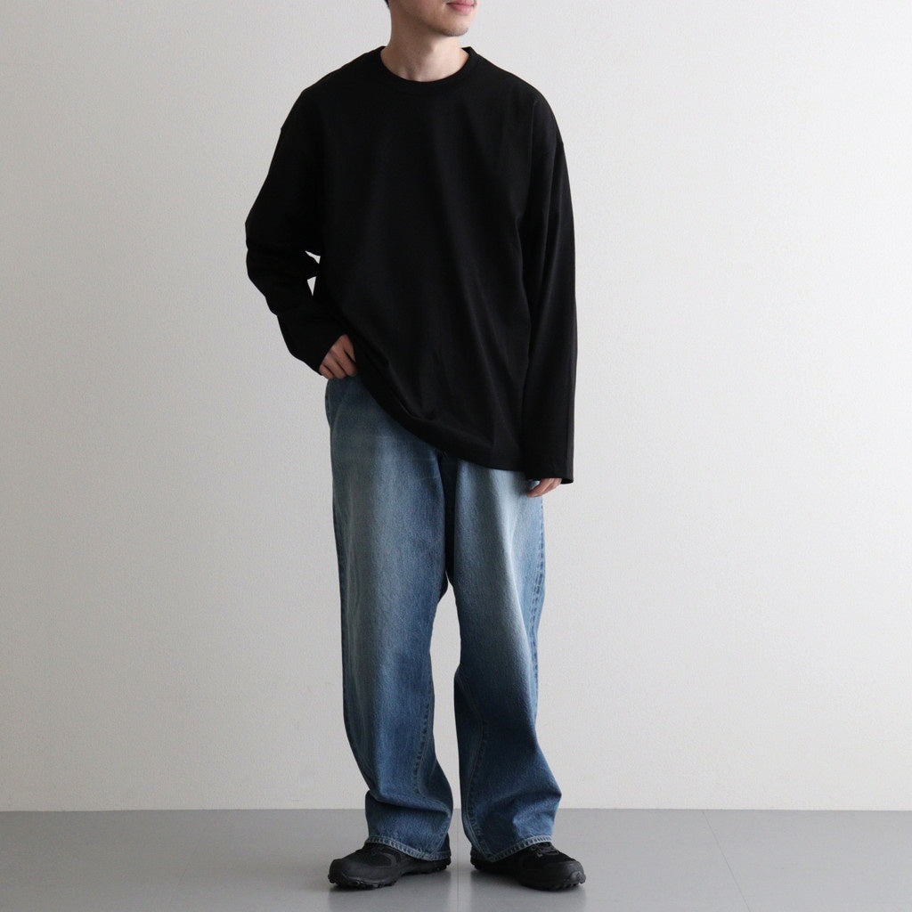 COMFORT FIT L/S Tee #BLACK [A25C05CS03C]