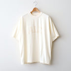ALE-Y 88/12 Print Tee WIDE #Ivory×Fade/Bage-PT [bROOTS25S36S26A]
