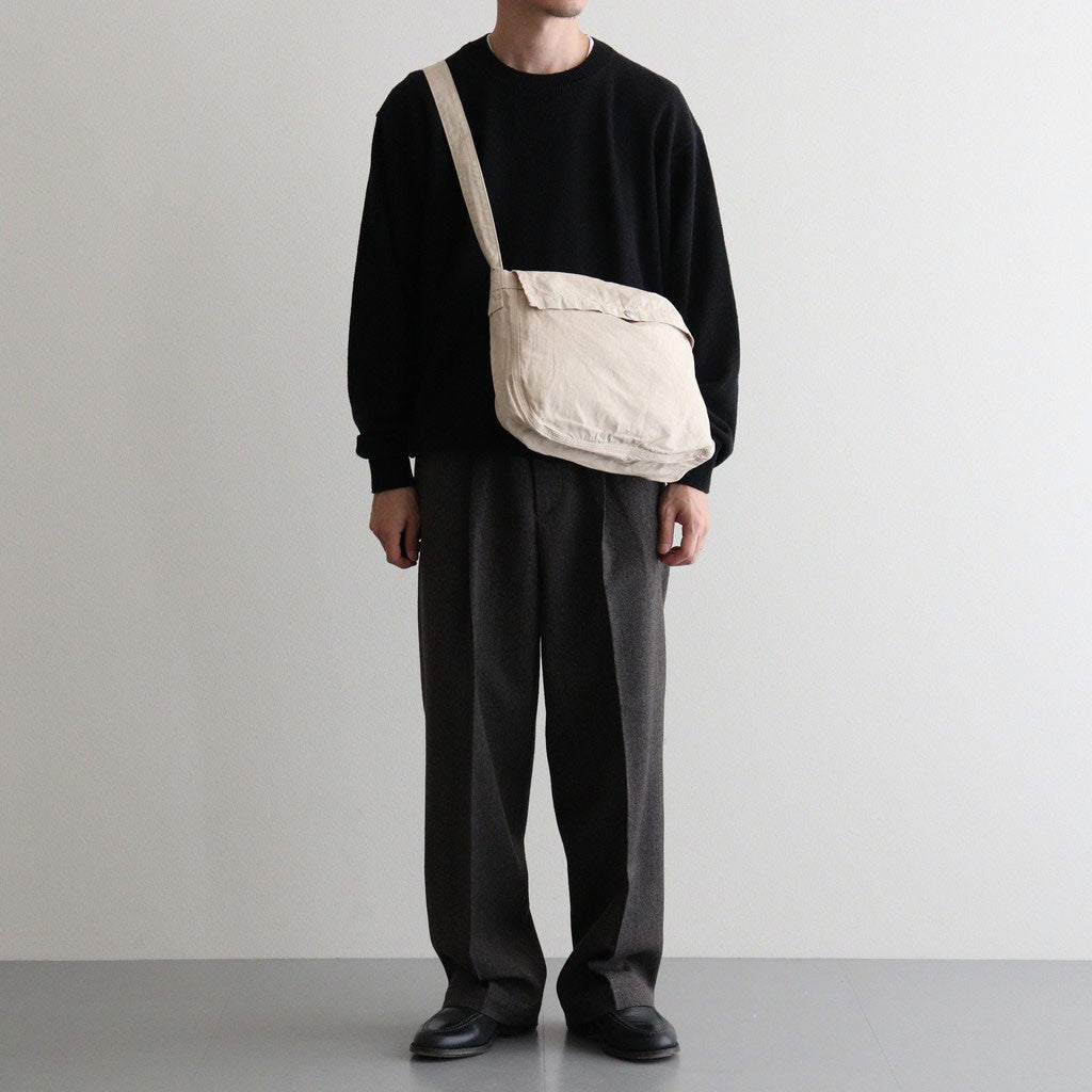 NEWSPARER BAG (SMALL) #CREAM [PMAV-AC07]