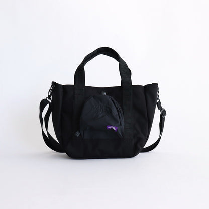 CORDURA Nylon Shoulder Tote Bag #Black [N25SO020]