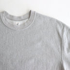Thin-Sweat Crew-Neck P/O #HeatherWhite [bROOTS25S22]