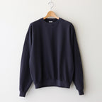 SEED STITCH LONG SLEEVE TOP #NAVY [PMAT-CL03]