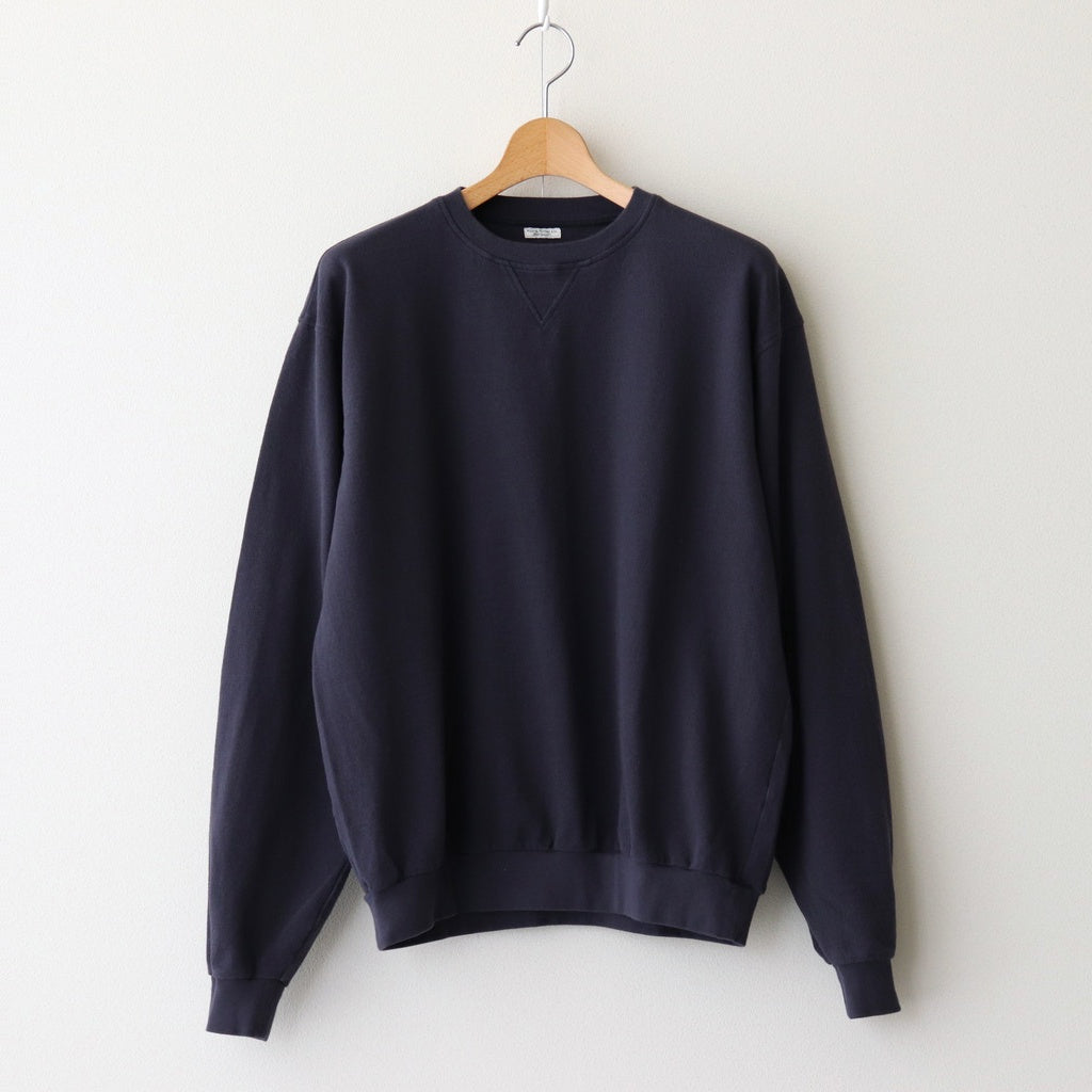 SEED STITCH LONG SLEEVE TOP #NAVY [PMAT-CL03]