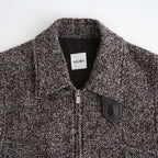 LOOP TWEED SEAM POCKET BLOUSON #HERRINGBONE LOOP TWEED [26W-BIS-JK26H]