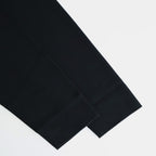 32G SMOOTH WOOL POLO HALF ZIP #BLACK [BN-25FM-021]