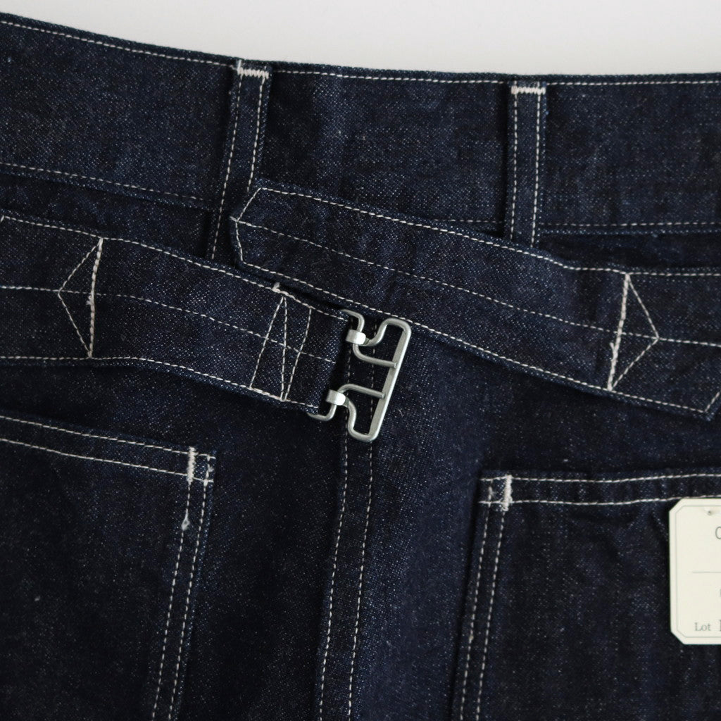 MIL DENIM FATIGUE TROUSERS #INDIGO [PM-PTM35]