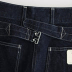 MIL DENIM FATIGUE TROUSERS #INDIGO [PM-PTM35]